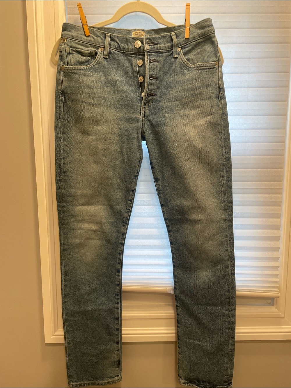 Citizens Of Humanity Vintage Wash High-Rise Skyla Cigarette Jeans